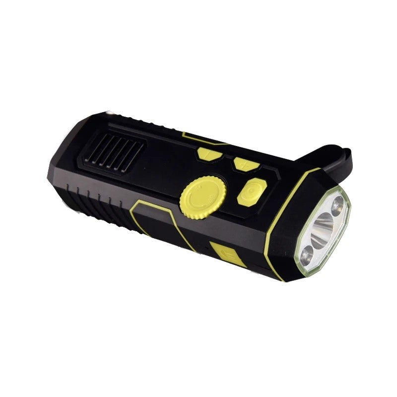 Bluejw Portable FM Radio Flashlight - USB Charging LED Torch Emergency Handheld Flashlight for Camping, Home, & Outdoor Use - Image 4